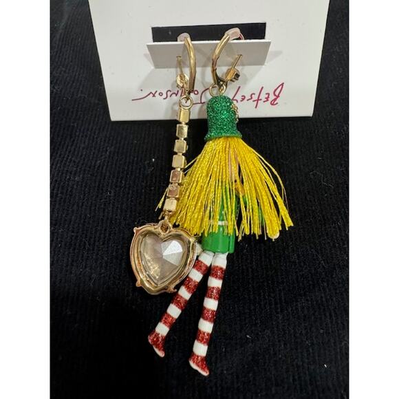 Betsey Johnson Whimsical Nutcracker Earrings - Picture 2 of 2